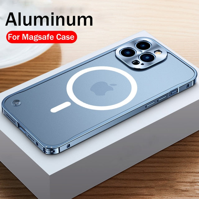3D Luxury Aluminium Frame Lens Protection Case